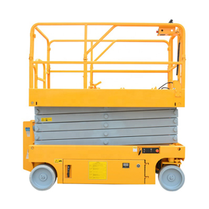 Self-propelled scissor lift table