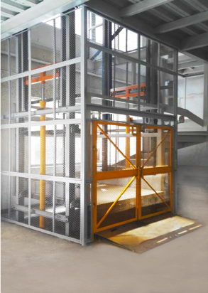 SJT Chain hydraulic lift table